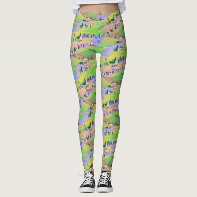 Legging Paisagem italiana (Frente)
