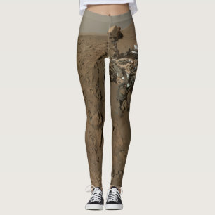 Legging Paisagem Marte com Curiosidade Vermelha Marte