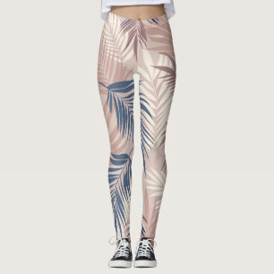 Legging Paisagem: Padrão de Motif Tropical
