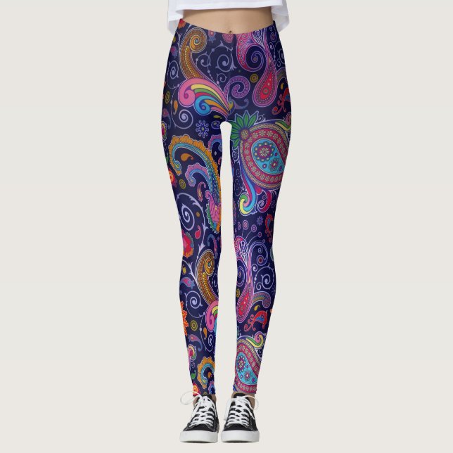 Legging Paisley Funky Louco (Frente)