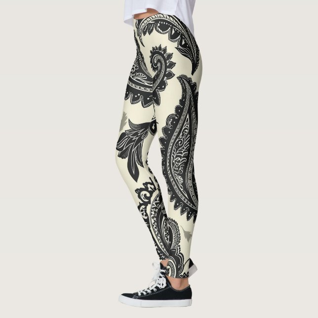 Legging Palácios Paisley (Esquerda)