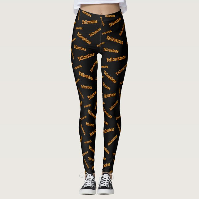 Legging Palavras de Yellowstone- (Frente)