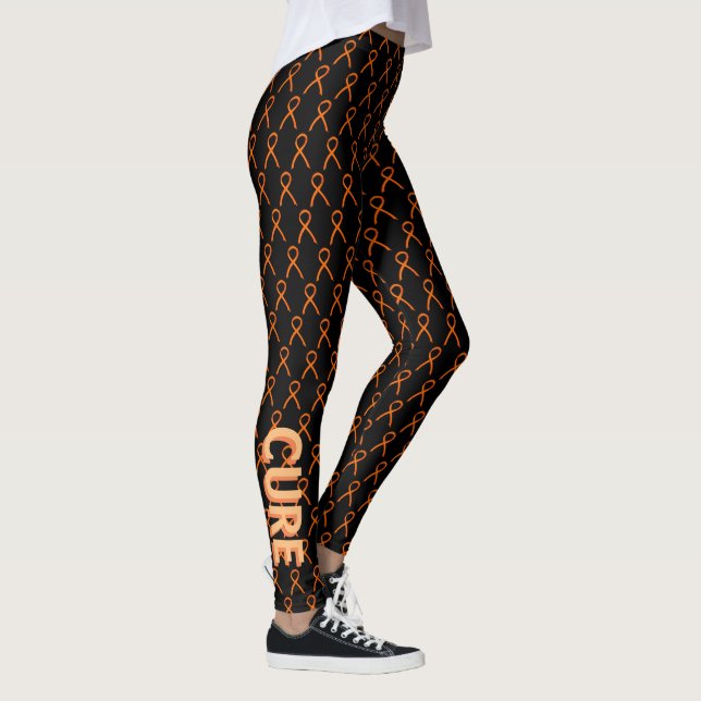 Legging Palavras Personalizadas de Friso de Consciência La (Direita)
