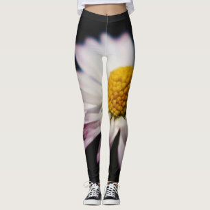 Legging Palestra de margarida comum