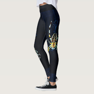 Legging Palestra sobre Aranha do Jardim Europeu