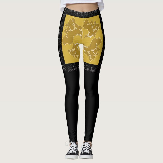 Legging Paleta do Klimt (Frente)