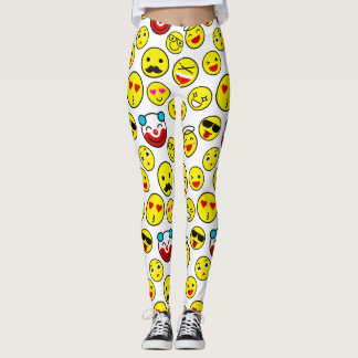 Legging palhaço engraçado emojis