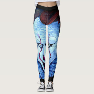 Legging Palhaço:Pernas de Mau