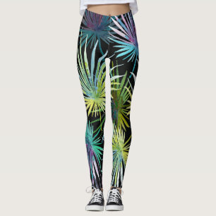 Legging Palm Exótico Deixa Aquarela