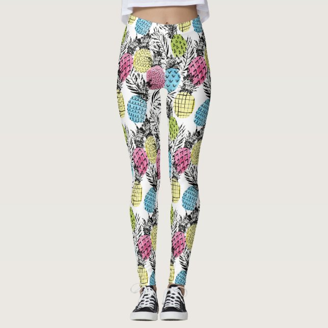 Legging Palmeiras de abacaxi (Frente)
