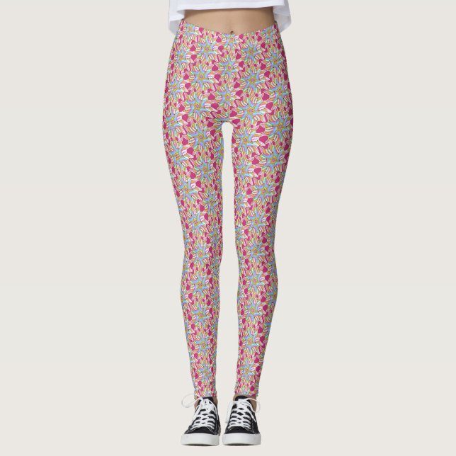 Legging Pálpebras Azuis - (Frente)