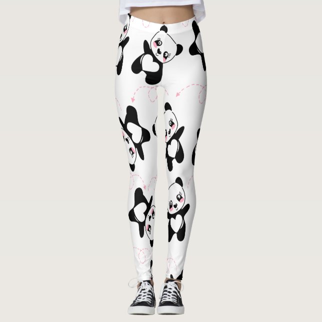 Legging Panda Bear Dance (Frente)