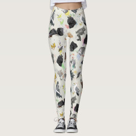 Legging Panda de Lixo e Amigos