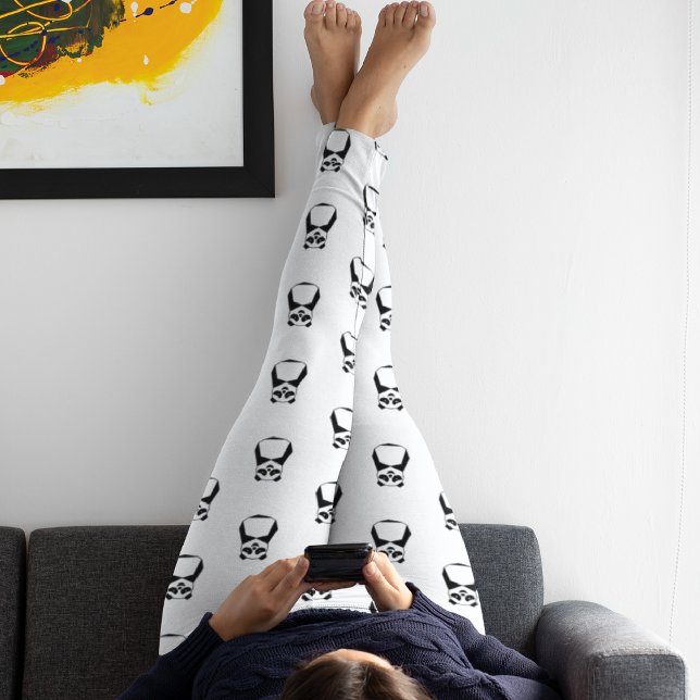 Legging Panda Geométrica (Criador carregado)