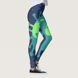 Legging Pandemia Global (Partícula Vírus) (Infecção Viral)