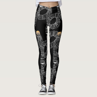 Legging Panquecas Não São Pilha Tão Curta
