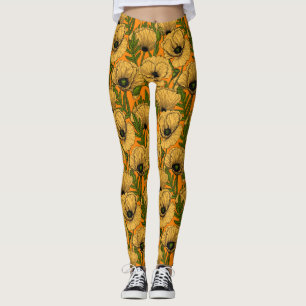 Legging Papagaios amarelos