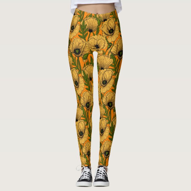 Legging Papagaios amarelos (Frente)