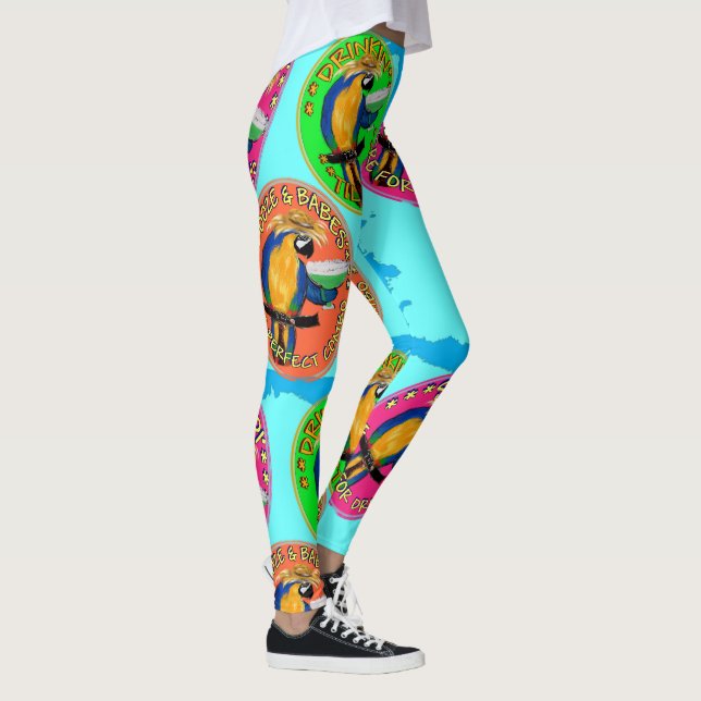 Legging Papagaios de Festa (Direita)