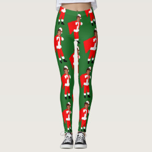 Legging papai noel Donald Trump do xmas
