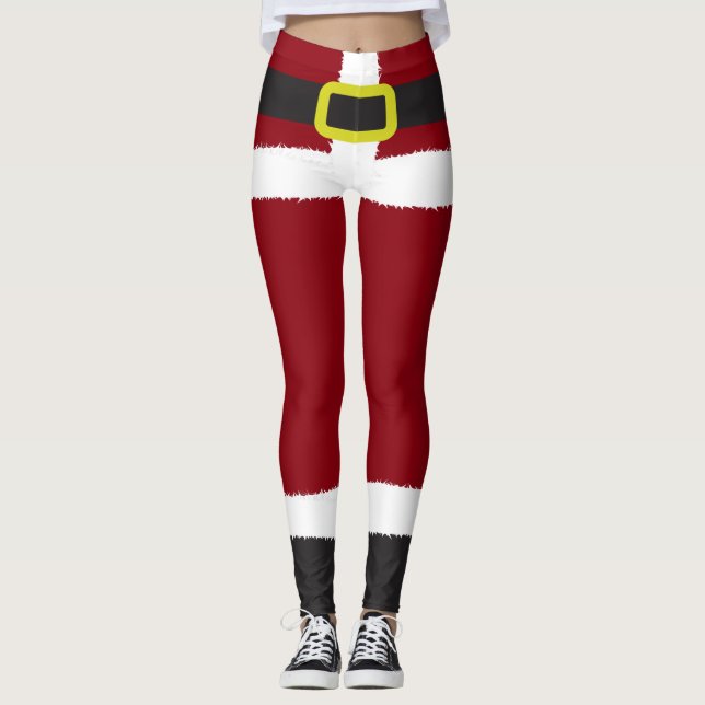 Legging Papai Noel Novelty Natal (Frente)