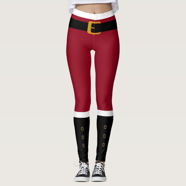 Legging Papais noeis Leggings-Red (Frente)
