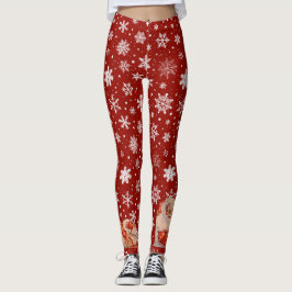 Legging Papais noeis na neve