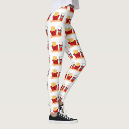 Legging papas e refrigerante