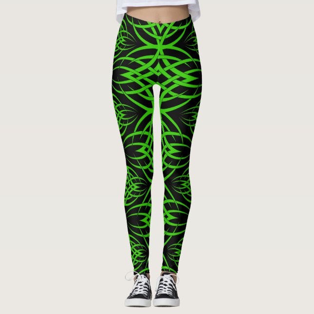 Legging Papel de Parede Eclipse ( Verde ) (Frente)