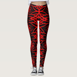 Legging Papel de Parede Eclipse (Vermelho)