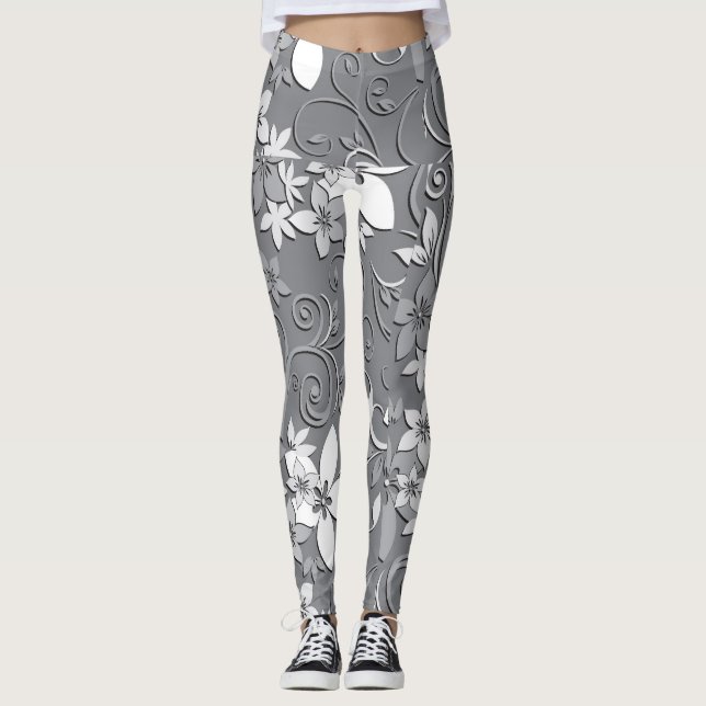 Legging Papel de parede para flores 2 (Frente)