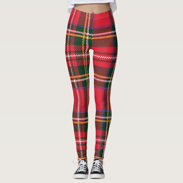 Legging Papel de parede tradicional sem costura para Xadre (Frente)