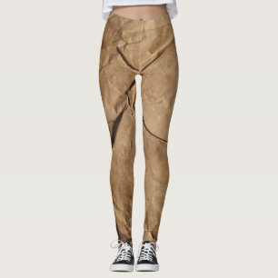 Legging Papel de reciclado: Textura Ecológica.