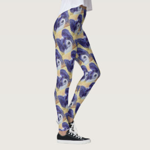 LEGGING PAPILLON PRETO E BRANCO
