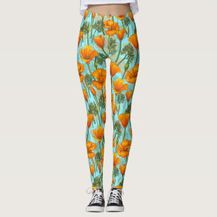Legging papoila da Califórnia