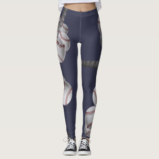 Legging … para o amor - de CANELEIRAS do "basebol"