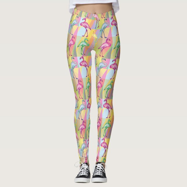 Legging Parada Flamingo (Frente)