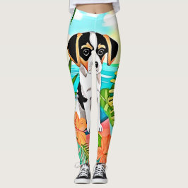 Legging Paradise Puppy Design