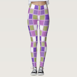 Legging Paraíso Castanho e Roxo