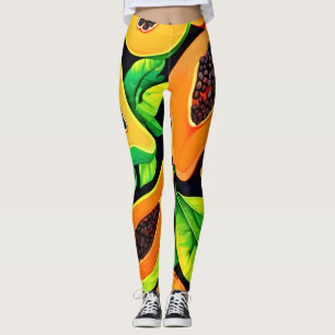 Legging Paraíso da Papaya Tropical