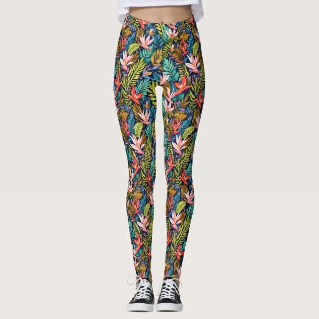 Legging Paraíso tropical (Frente)