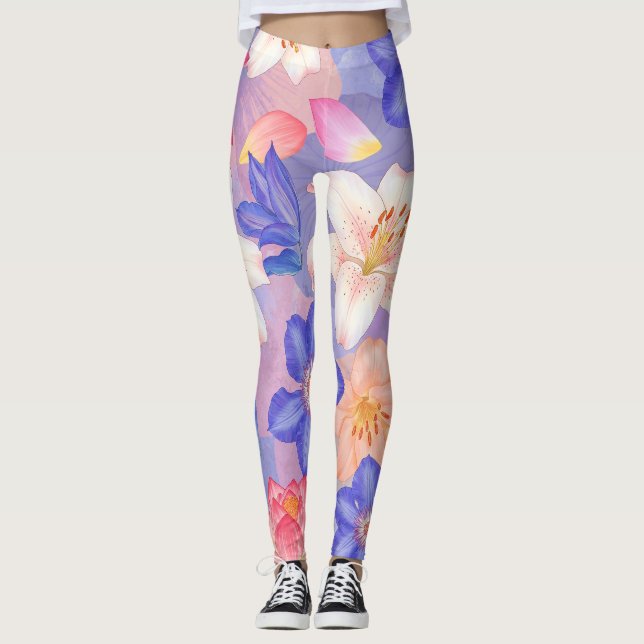 Legging Parede das flores (Frente)