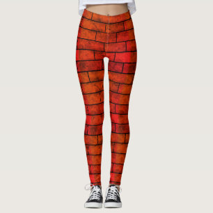 Legging Parede de tijolos, tijolo