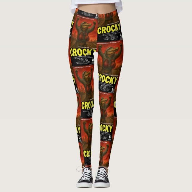 Legging Paródia de Filme Clássico Crocky (Frente)