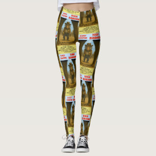 Legging Paródia de Filme do Babuíno Alto
