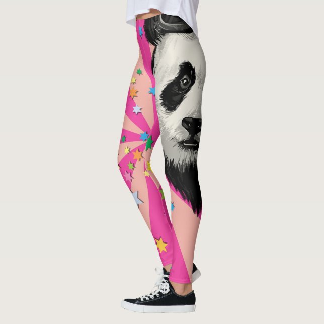 Legging Partido da panda (Esquerda)