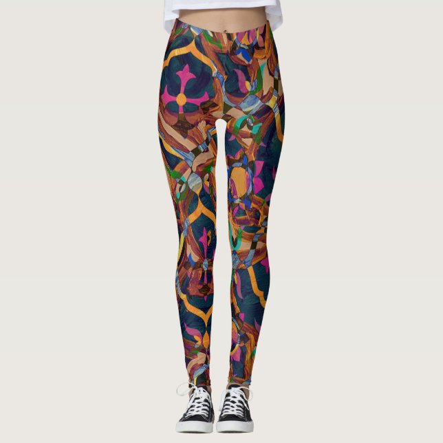 Legging Partido de Tinta (Frente)