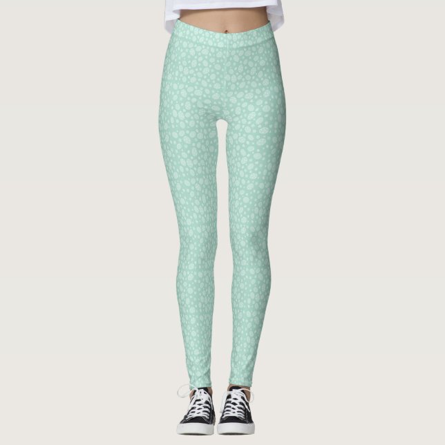 Legging Páscoa azul bebê (Frente)