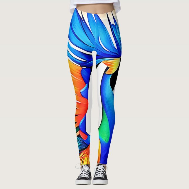Legging Pássaro Tropical Bril (Frente)