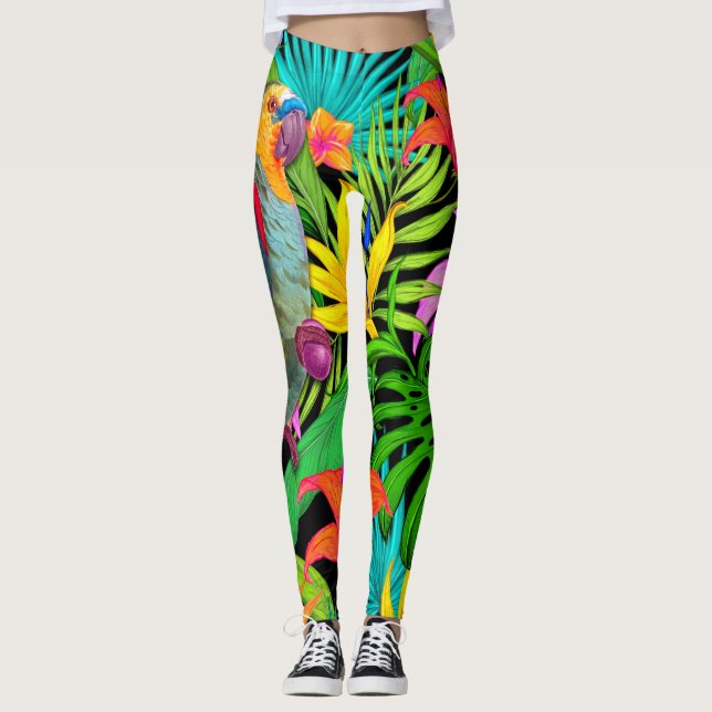 LEGGING PÁSSARO TROPICAL PARROPICAL (Frente)